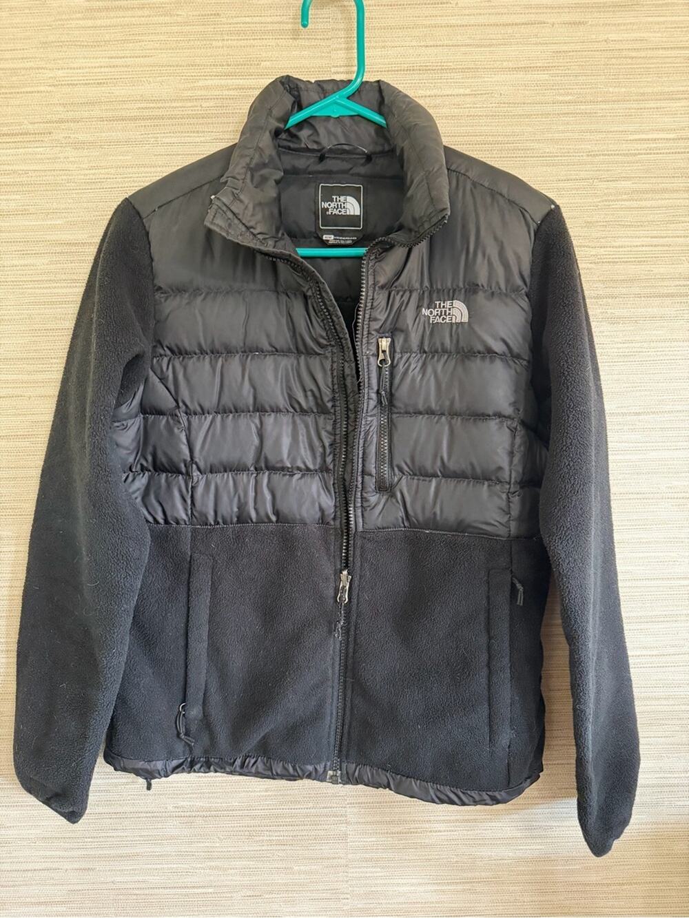 The North Face Women's size M Fleece Jacket Denali 550 Down Hybrid